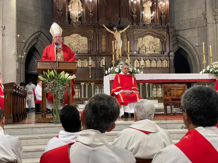 Mons. Giobando: 'Sigamos construyendo una ciudad donde brillen los valores del Evangelio' Mons. Giobando: 'Sigamos construyendo una ciudad donde brillen los valores del Evangelio'