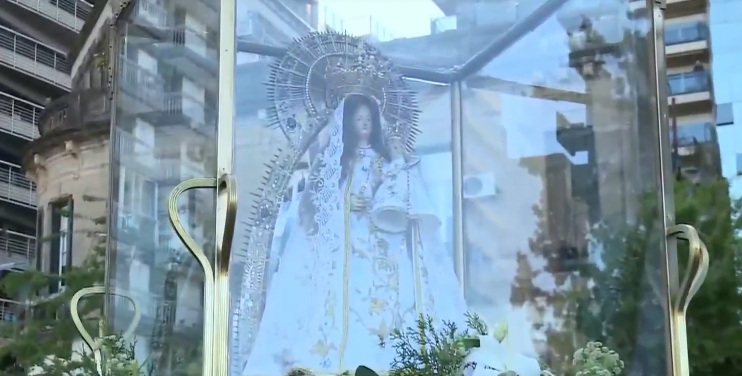 Mons. Martín: 'La Virgen María es el alma de Rosario' Mons. Martín: 'La Virgen María es el alma de Rosario'