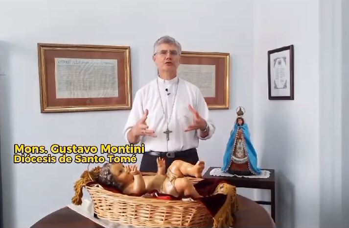 Mons. Montini: ´Dios está con nosotros y viene a ayudarnos' Mons. Montini: ´Dios está con nosotros y viene a ayudarnos'