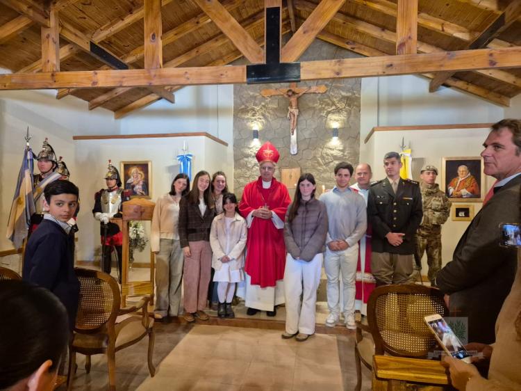 Visita pastoral de Mons. Olivera a unidades de San Martín y Junín de los Andes Visita pastoral de Mons. Olivera a unidades de San Martín y Junín de los Andes