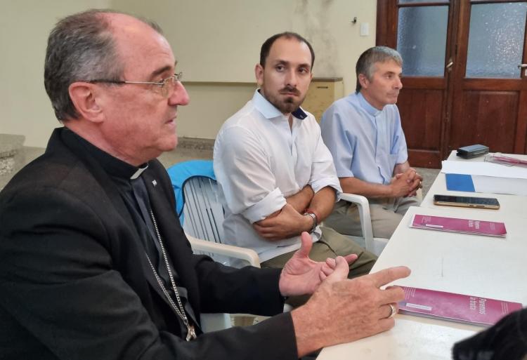 Mons. Salaberry participó de la Mesa contra la Trata de Personas Mons. Salaberry participó de la Mesa contra la Trata de Personas