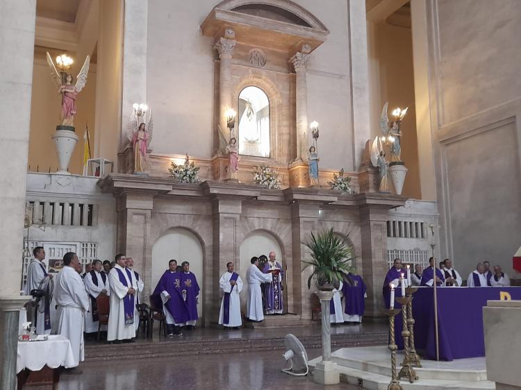 Mons. Stanovnik presidió la misa de inicio el año pastoral arquidiocesano Mons. Stanovnik presidió la misa de inicio el año pastoral arquidiocesano