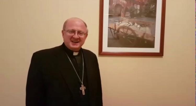 Agenda de Mons. Urbanc en Roma y Perú: audiencia con el Papa y Jornada del Enfermo