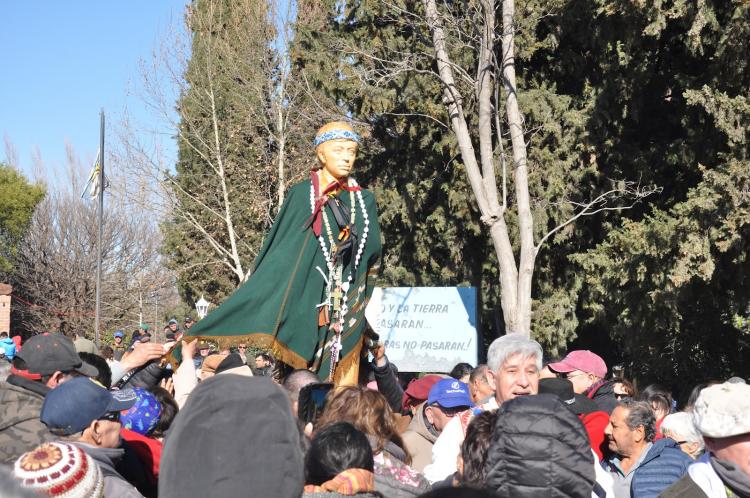 Una multitud peregrinó a Chimpay por Ceferino Namuncurá Una multitud peregrinó a Chimpay por Ceferino Namuncurá