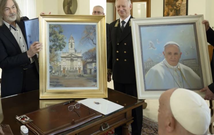 Nuevo regalo del Papa a la basílica de San José de Flores Nuevo regalo del Papa a la basílica de San José de Flores