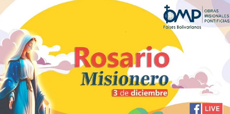 Obras Misionales: los países bolivarianos cerraron el Año Jubilar con un rosario virtual