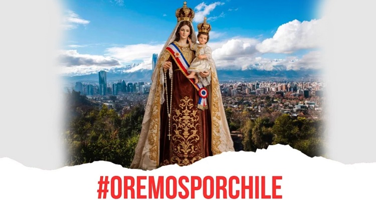 #OremosporChile: invitan a rezar el Rosario durante el año jubilar mariano