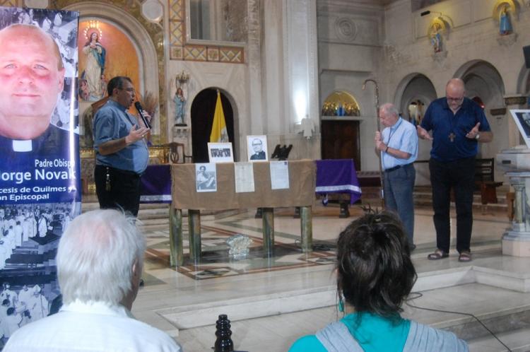Quilmes: Jubileo de los Derechos Humanos y homenaje al padre obispo Novak