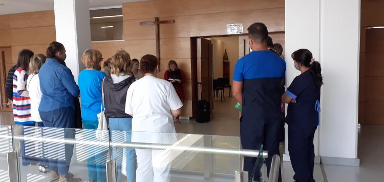 Rezaron una oración por la vida en la neonatología del Hospital de Reconquista Rezaron una oración por la vida en la neonatología del Hospital de Reconquista
