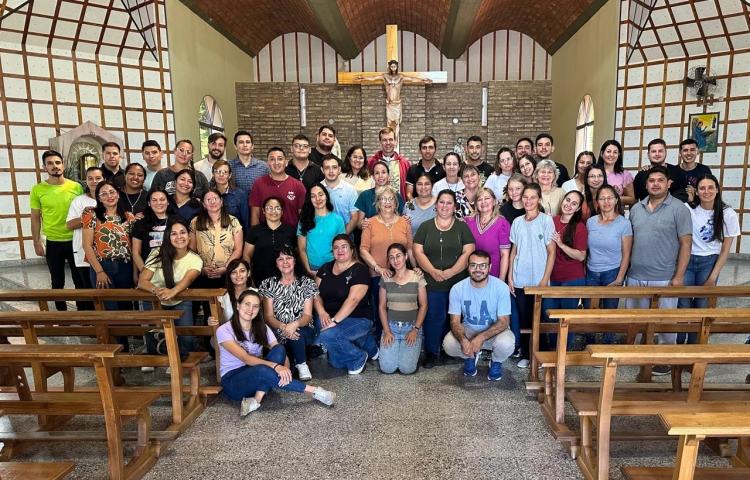 San Roque: docentes compartieron un espacio de oración y enriquecimiento mutuo San Roque: docentes compartieron un espacio de oración y enriquecimiento mutuo