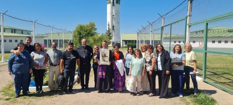 San Luis: Con motivo del Jubileo la imagen del Cristo de la Quebrada visitó las cárceles