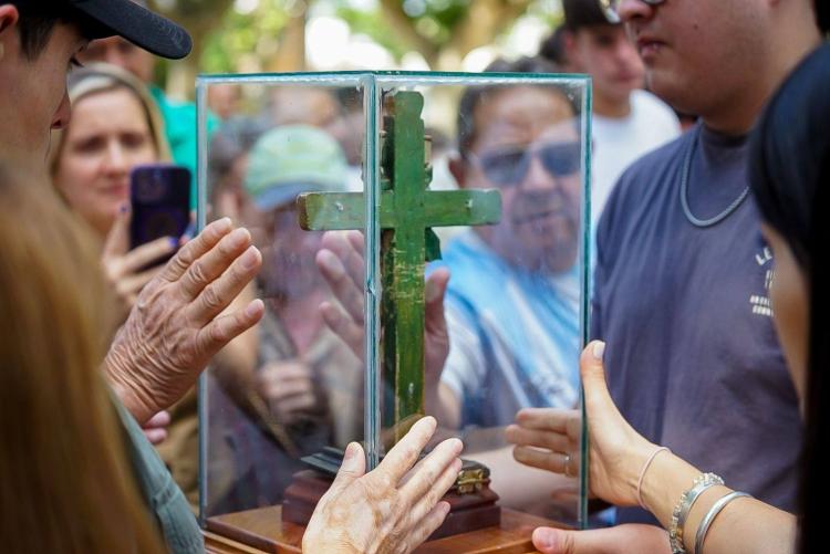 San Luis: la imagen del Cristo de la Quebrada visitó Villa Mercedes San Luis: la imagen del Cristo de la Quebrada visitó Villa Mercedes