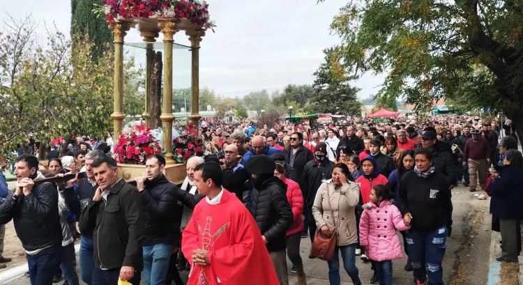 San Luis: multitudinaria peregrinación a los santuarios de la Quebrada y Renca San Luis: multitudinaria peregrinación a los santuarios de la Quebrada y Renca
