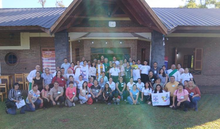 Santo Tomé: culminó el retiro anual de Cáritas diocesana Santo Tomé: culminó el retiro anual de Cáritas diocesana