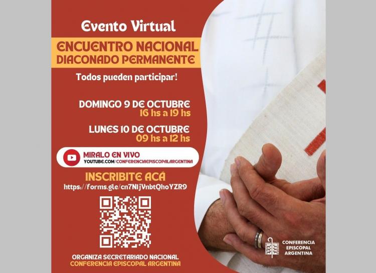 Se llevará a cabo el Encuentro Nacional de Diaconado Permanente Se llevará a cabo el Encuentro Nacional de Diaconado Permanente