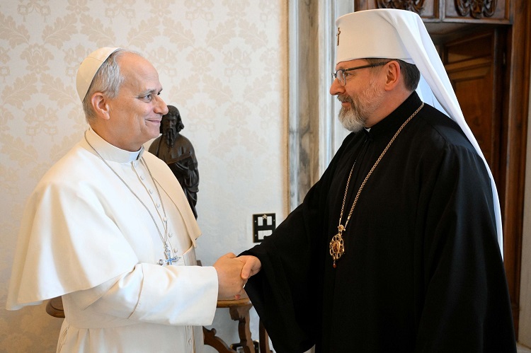 Su Beatitud Sviatoslav Shevchuk se reunió con el Papa en el Vaticano