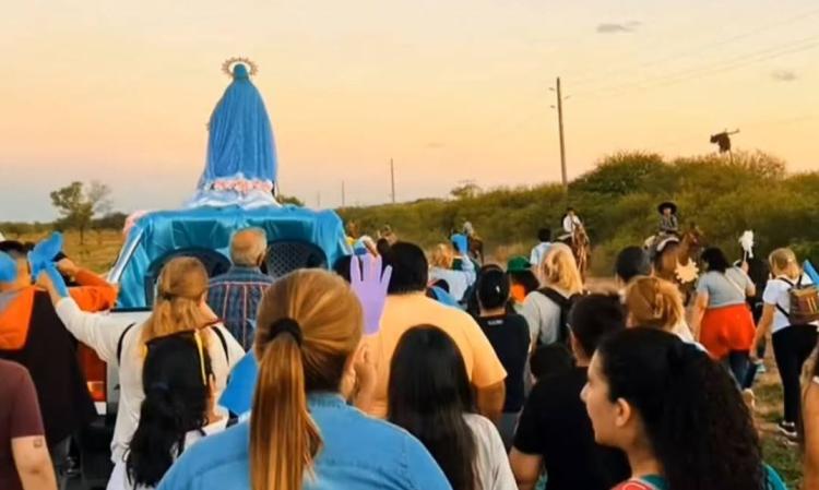 Taco Pozo despidió a la Virgen del Límite tras nueve días de misión