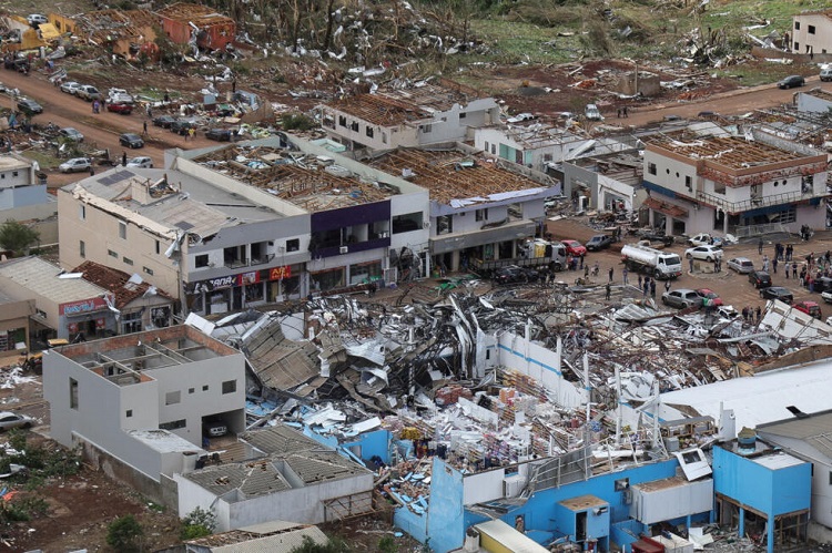 Tornado en Brasil: Los obispos llaman a la solidaridad y apoyo con los damnificados