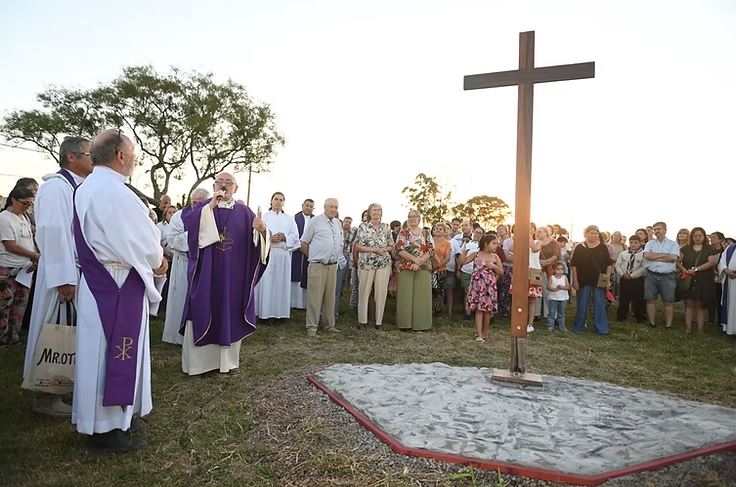 Un nuevo templo comienza a hacerse realidad en Gualeguaychú
