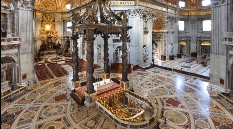 Vaticano: se revelan misterios del baldaquino de Bernini Vaticano: se revelan misterios del baldaquino de Bernini